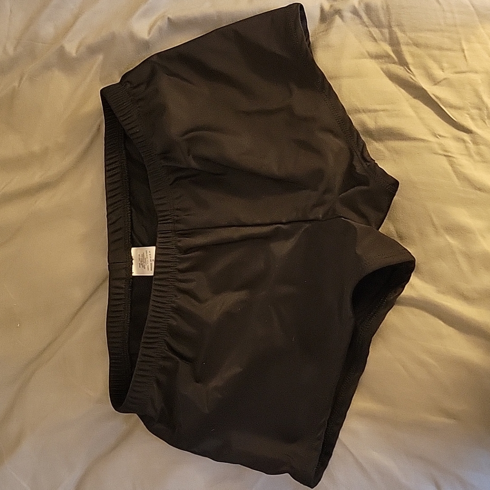 Black Boyshorts bathsuit bottoms Size 8